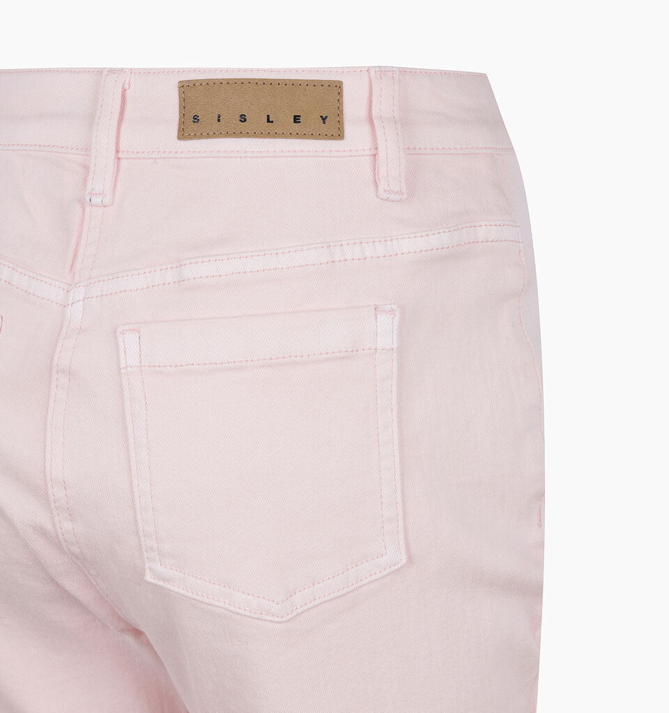 TROUSERS - sisley k jeans flare & bootcuts - Soft Pink | Sisley K image number 4